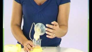 Medela elektrische Milchpumpe Swing  babyartikelde [upl. by Eirac]