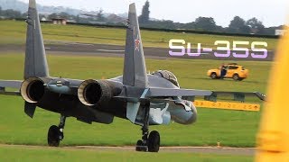 SU35S at Paris Le Bourget 2013 Remastered  HD 50fps [upl. by Nylanaj106]