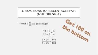 QTS Numeracy Skills Test Top 5 Mental Arithmetic Tricks [upl. by Aitnuahs]