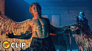 Angel Gets Metal Wings Scene  XMen Apocalypse 2016 Movie Clip HD 4K [upl. by Leandre]