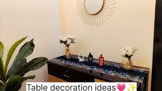 TABLE DECORATION IDEAS  EASY DECORATION WITH MEESHO PRODUCTS  THE PAULIANS [upl. by Luzader]