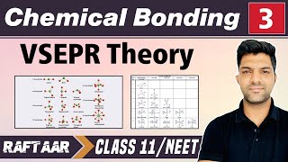 Class 11th Chemistry  VSEPR Theory  Chapter 4 Chemical Bonding amp Molecular Structure  NCERT [upl. by Combes587]