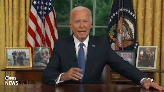 WATCH Biden says its time to pass the torch to a new generation [upl. by Shaw996]