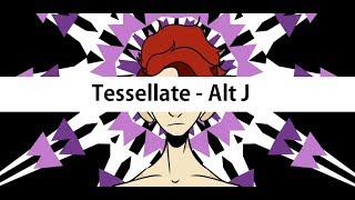 Tessellate  Alt J animated music video [upl. by Reube650]