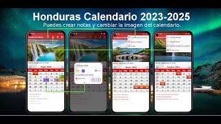 Honduras Calendario 2024 [upl. by Atenik]