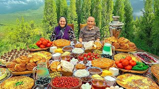 Village Life We Prepared A Homemade Azerbaijani Breakfast For Our Family [upl. by Adonis]