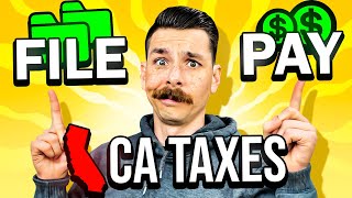 How To Actually File amp Pay California Sales Tax walkthrough [upl. by Nosnehpets]