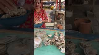 Beli kerang tiram kesukaan kakak Isha kerang tiram seafood seafoods kuliner kulinerjepara [upl. by Stevy]