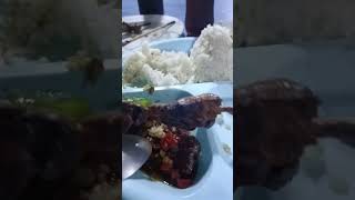 Chilly bbq shortvideo barbecue chicken lunch [upl. by Kotick]