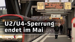 UBahnSperrung um die Horner Rennbahn Wann sie endet und welche Einschränkungen bestehen bleiben [upl. by Elokin]