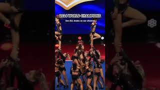 See ALL 2024 Cheerleading Worlds winners on our channel [upl. by Augie]