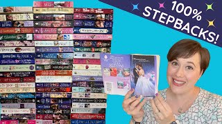 Used Historical Romance Book Haul ❤️ More than 60 Stepbacks [upl. by Suiratnauq]