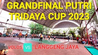 🔴GRANDFINAL PImitip MEGAWATI V League women VOLOS VS LANGGENG JAYA  TRIDAYA CUP 2023 [upl. by Adne185]