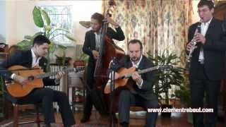 Songe dautomne  Quartet jazz manouche avec clarinette pour mariages  Clément Reboul [upl. by Ofelia]