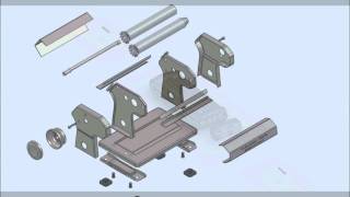 Pasta Maker Machine SolidWorks [upl. by Entirb890]