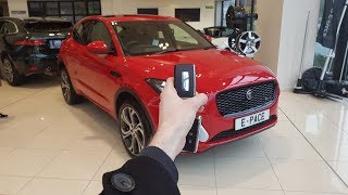 2018 Jaguar EPace InDepth Exterior and Interior Tour [upl. by Homer]