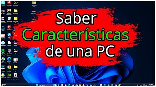 Como ver las especificaciones de mi pc en Windows ✅ 2024 [upl. by Idnic]