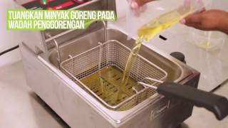 Tutorial Mesin Deep Fryer Elektrik  Penggorengan Listrik  WIRATECH [upl. by Phares]