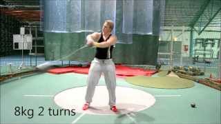 Hammer throw 12122013 Simon Solvin [upl. by Alehs275]