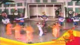 Cebu Sinulog 2007 and Gov Gwen Garcia pledged dance offering [upl. by Rabush296]