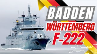 BadenWürttemberg F222 Germanys Stealth Frigate 🚢🇩🇪 [upl. by Eniamart]