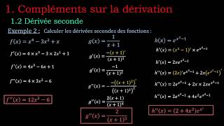 Convexité 1  Compléments sur la dérivation [upl. by Mcadams563]