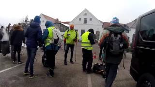 Extrem Burgenland Oggau  Apetlon 60km 2017 01 27 [upl. by Halilad]