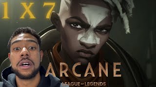 ARCANE SEASON 1 EPISODE 7 REACTION  quotTHE BOY SAVIORquot [upl. by Gunar]