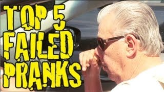 TOP 5 FAILED PRANKS [upl. by Siravat]