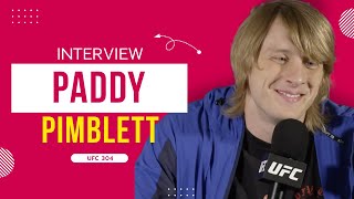 Paddy Pimblett full UFC 304 media day interview [upl. by Ayita]