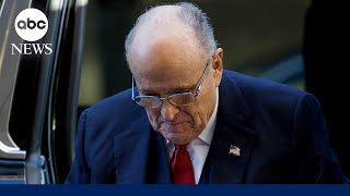 Rudy Giuliani ordered to pay nearly 150 million in damages in defamation case [upl. by Gurias319]