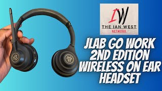 Jlab Go Work 2nd gen wireless on ear headset [upl. by Alyehc621]