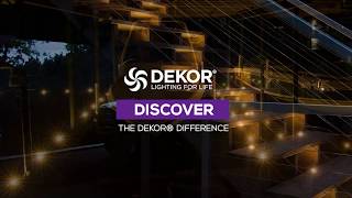 Discover the DEKOR® Difference  DEKOR® Lighting [upl. by Bambie]