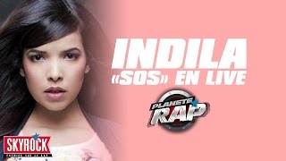 Indila quotSOSquot en live PlanèteRap [upl. by Granthem]