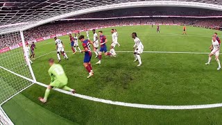 Lamine Yamal Goal Disallowed against Real Madrid No goal line technology at Laliga [upl. by Adelric543]