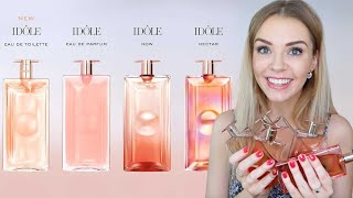 NEW LANCÔME IDOLE EAU DE TOILETTE REVIEW vs NOW vs EDP vs LINTENSE vs AURA vs NECTAR  Soki London [upl. by Biondo524]