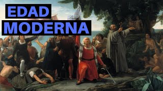 La EDAD MODERNA explicada características etapas acontecimientos personajes históricos⛵ [upl. by Ahsimin]