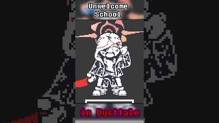 Unwelcome School in UNDERTALE Fangame【Dusttale】undertale アンダーテールAU [upl. by Ubana]