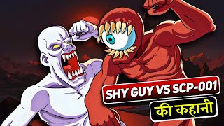 SCP096 Shy Guy vs SCP001 Prototype Fight Explained in Hindi  Scary Rupak [upl. by Lesser505]