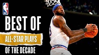 NBAs Best AllStar Game Plays Of The Decade [upl. by Elirpa]