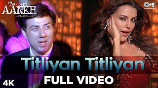 Titliyan Titliyan Full Video  Teesri Aankh  Sonu Nigam Shweta Pandit  Sunny Deol Neha Dhupia [upl. by Stoffel781]