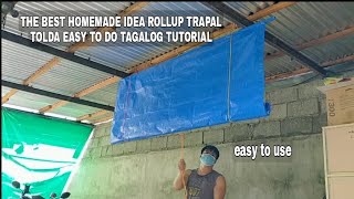 THE BEST HOMEMADE IDEA ROLLUP TRAPAL TOLDA EASY TO DO TAGALOG TUTORIAL [upl. by Adnylam]