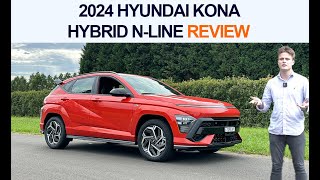 THIS IS BRILLIANT 2024 Hyundai Kona Hybrid NLINE REVIEW [upl. by Brigham]