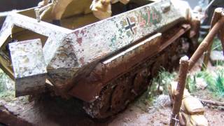 135 Sdkfz 251 Tamiya [upl. by Yard859]