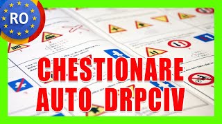 REZOLVARE CHESTIONARE AUTO DRPCIV CATEGORIA B 88 [upl. by Foster]