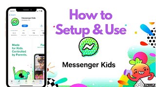 How to Setup amp Use Messenger Kids  2021 [upl. by Garwin6]