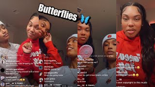 Part 1 Lyndeja on live ft Ray 🥵🧡 raysowavyy iglive lyndeja [upl. by Helaine]