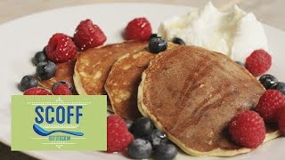 Protein and Berry Pancakes Recipe  Joe Wicks The Body Coach [upl. by Mossman]