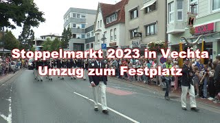 Stoppelmarkt 2023 in Vechta Festumzug [upl. by Hamehseer]