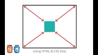 How to center a div within another div using HTML and CSS [upl. by Setarcos912]